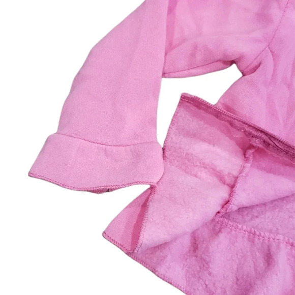 Real Love Pink Fleece Sweatsuit 3T - Picture 3 of 4